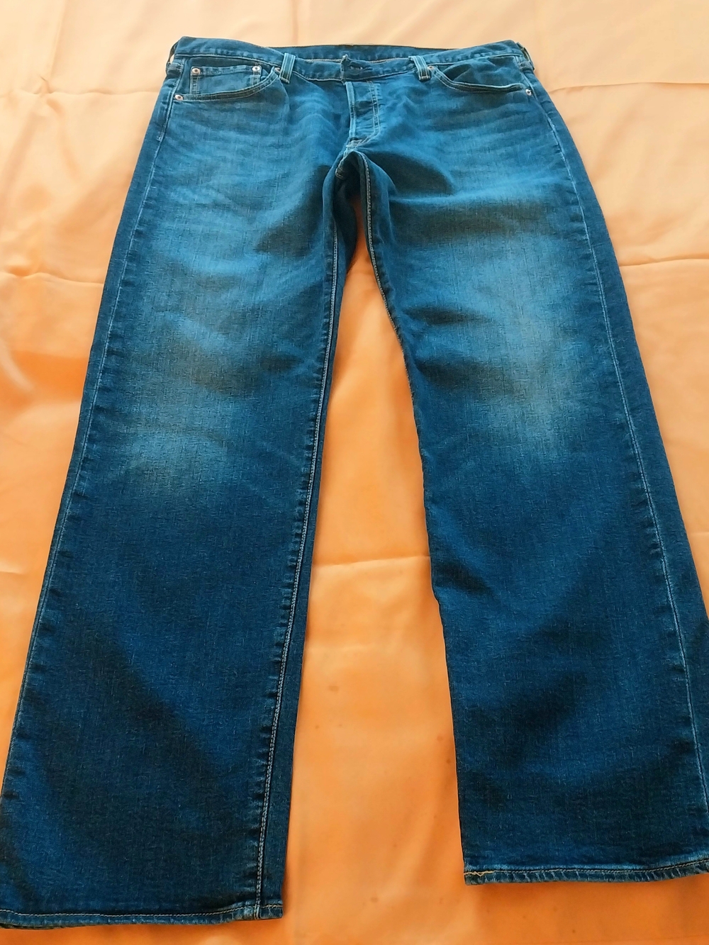 Levi's 501 Original Fit Men's Blue Jeans Size 36x32
